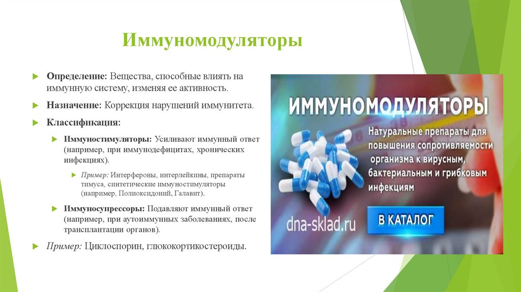 Иммуномодуляторы