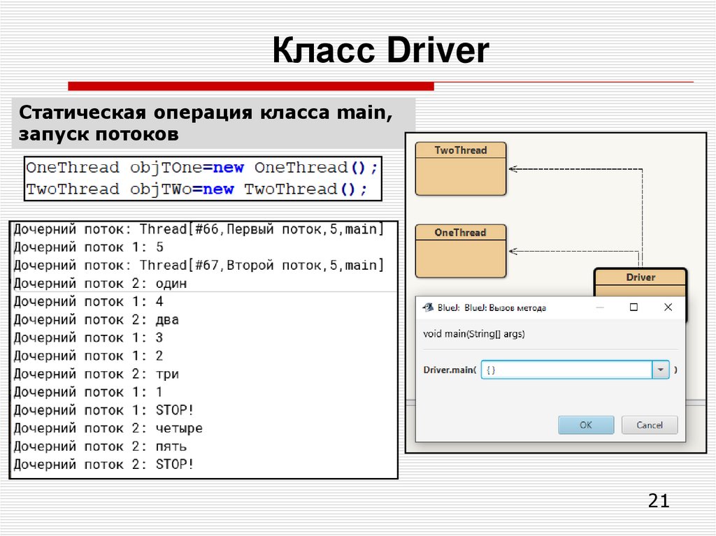 Класс Driver