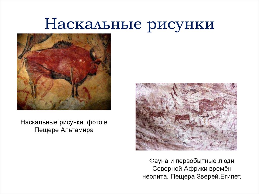 Наскальные рисунки