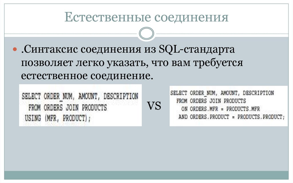 Естественные соединения