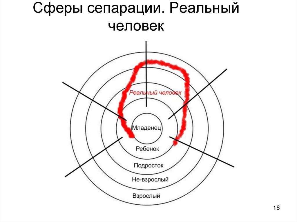 Сферы сепарации. Реальный человек