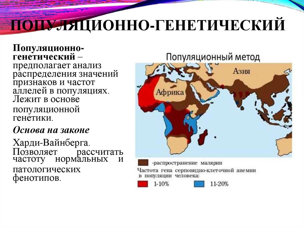 ПОПУЛЯЦИОННО-ГЕНЕТИЧЕСКИЙ