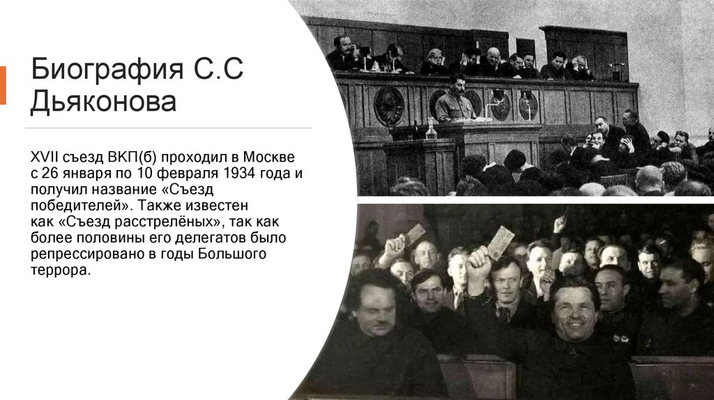 Биография С.С Дьяконова