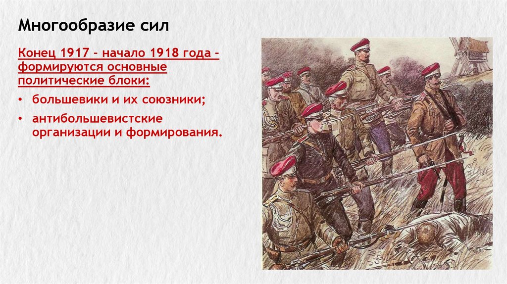 Многообразие сил