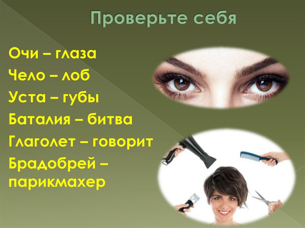 Проверьте себя