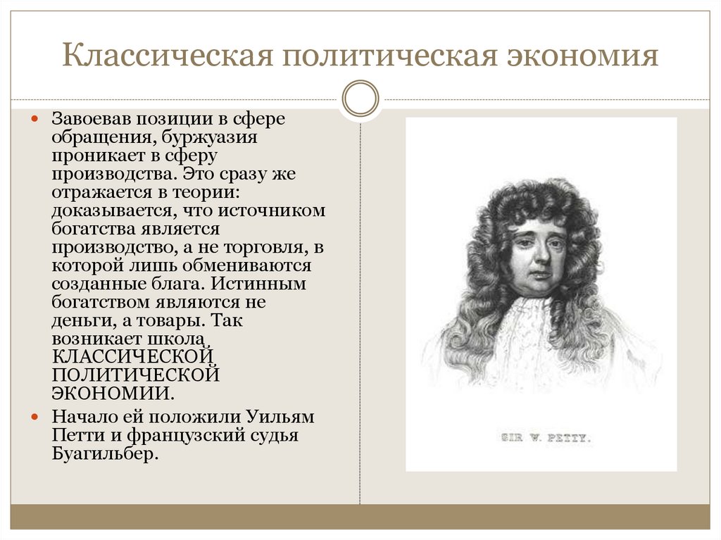 Классическая политическая экономия