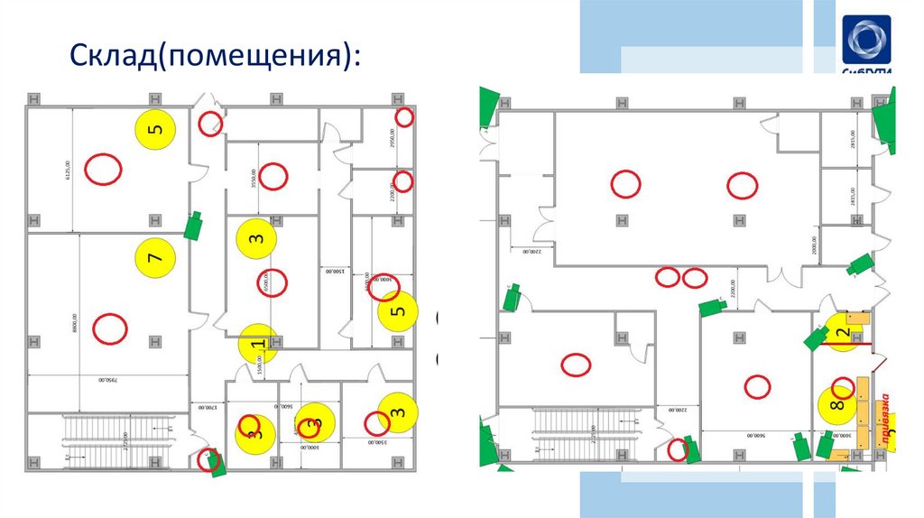 Склад(помещения):
