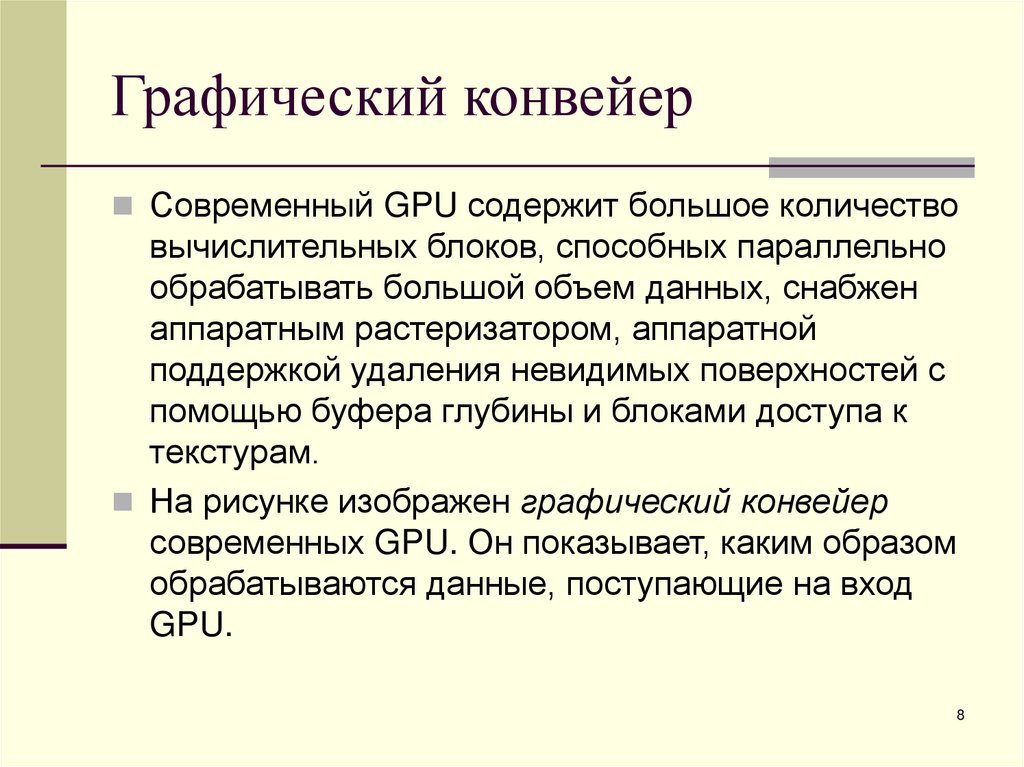 Графический конвейер