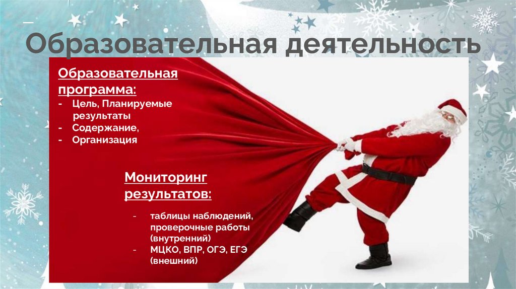 Образовательная деятельность