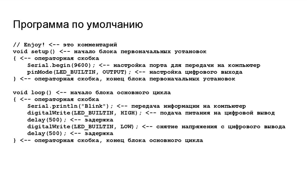 Программа по умолчанию