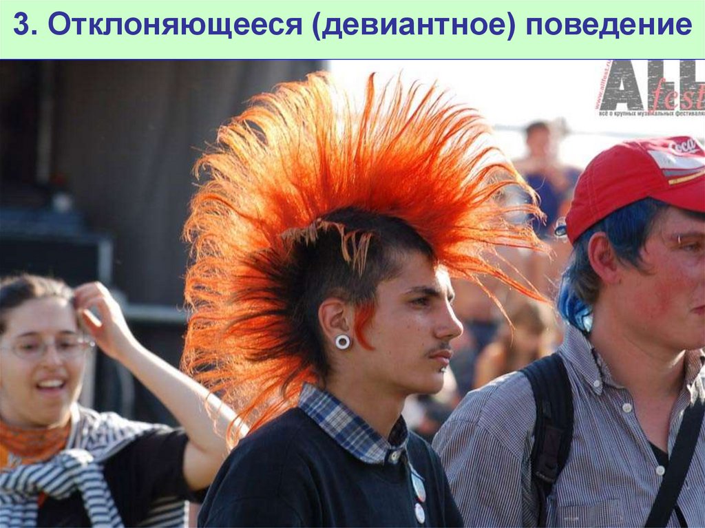 3. Отклоняющееся (девиантное) поведение