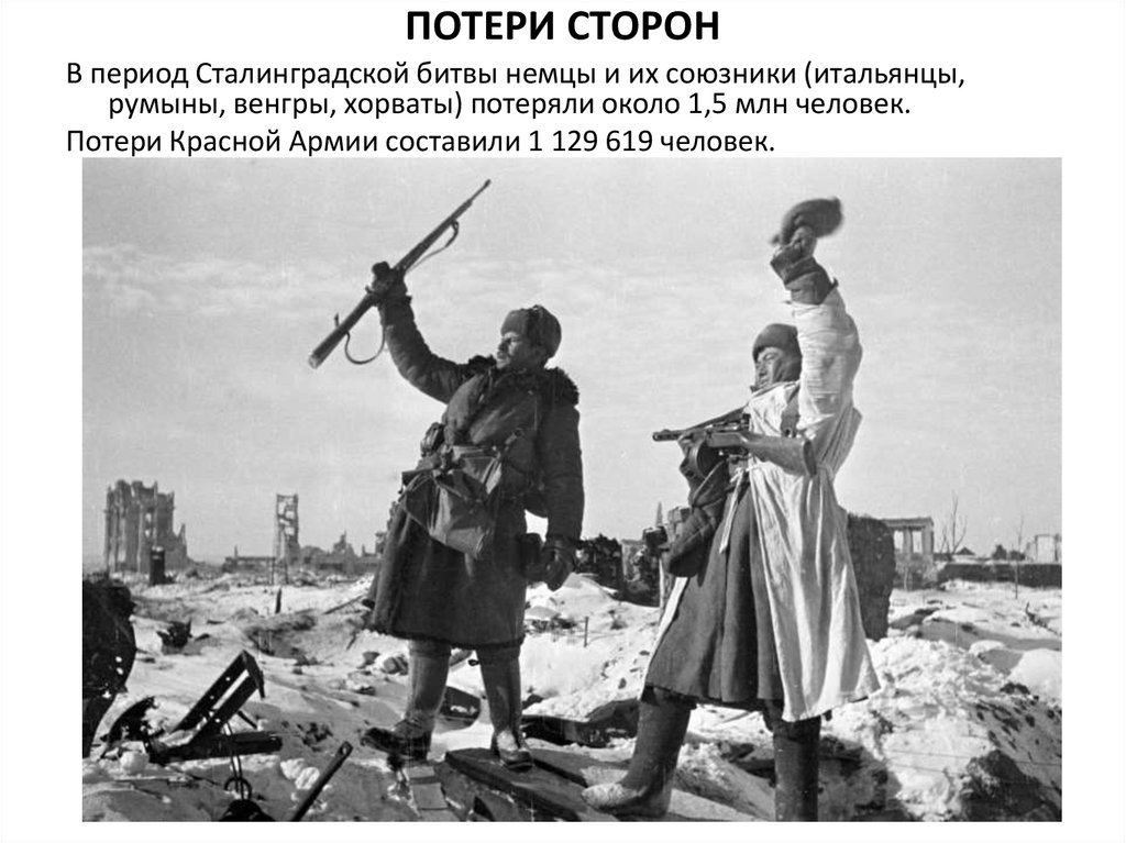 ПОТЕРИ СТОРОН