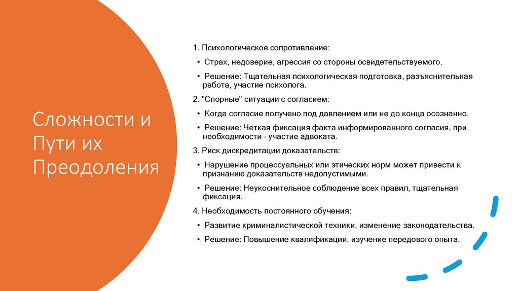 Сложности и Пути их Преодоления