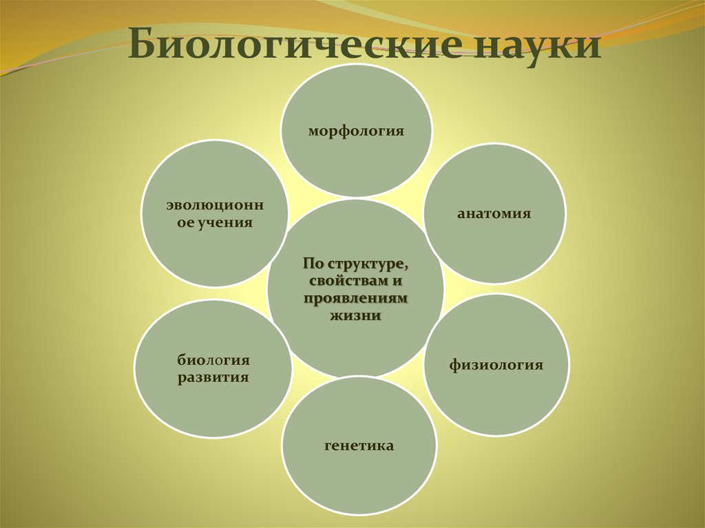 Биологические науки