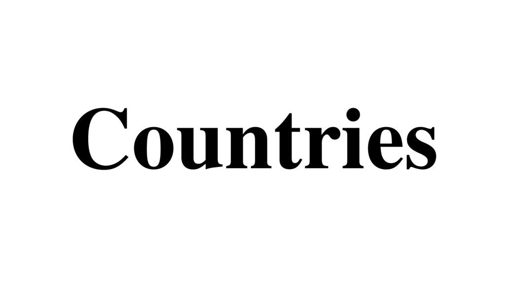 Countries