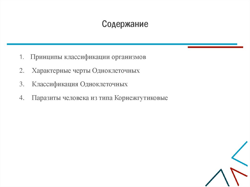 Содержание