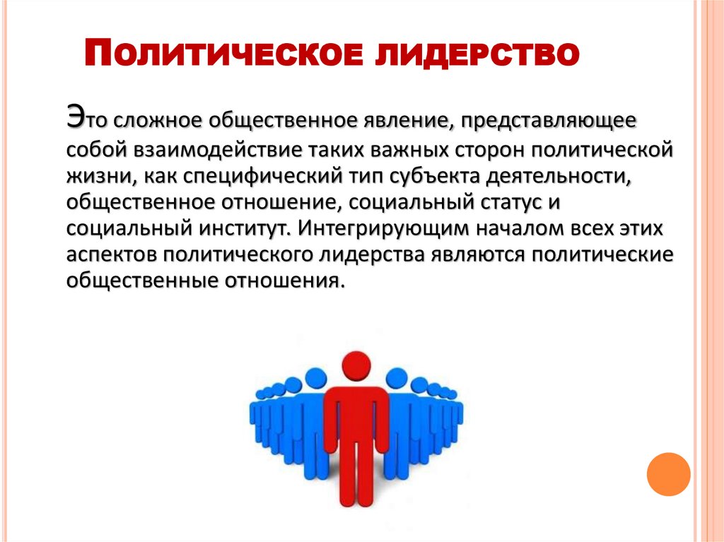 Политическое лидерство