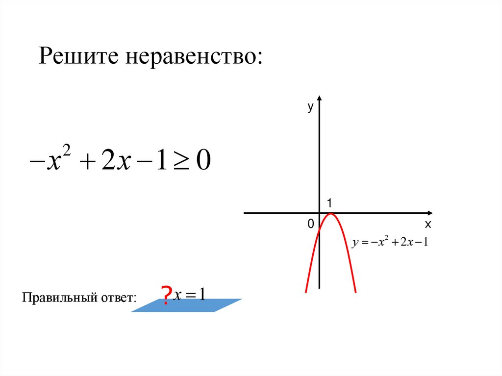 Решите неравенство: