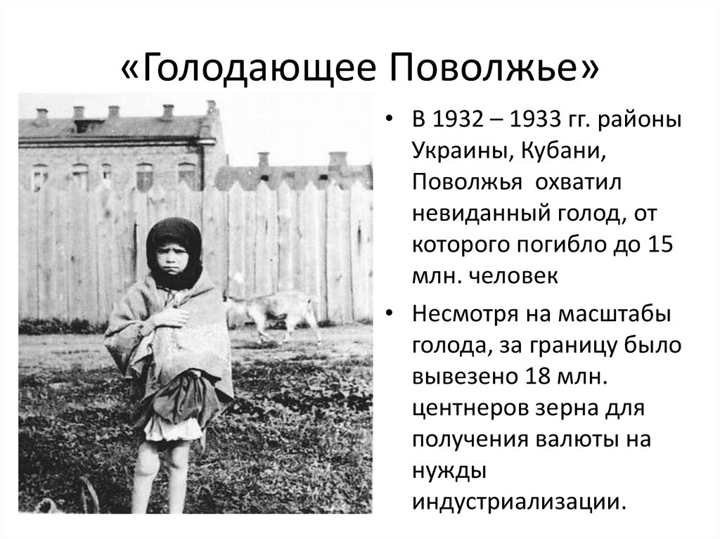 «Голодающее Поволжье»