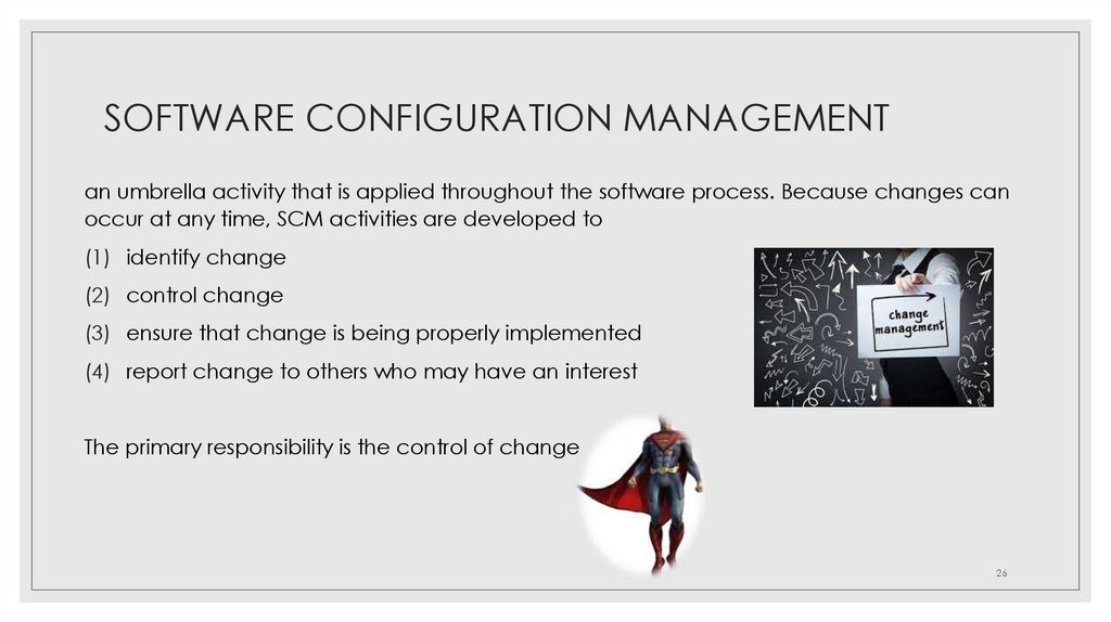 SOFTWARE CONFIGURATION MANAGEMENT
