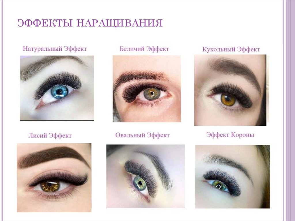 эффекты наращивания