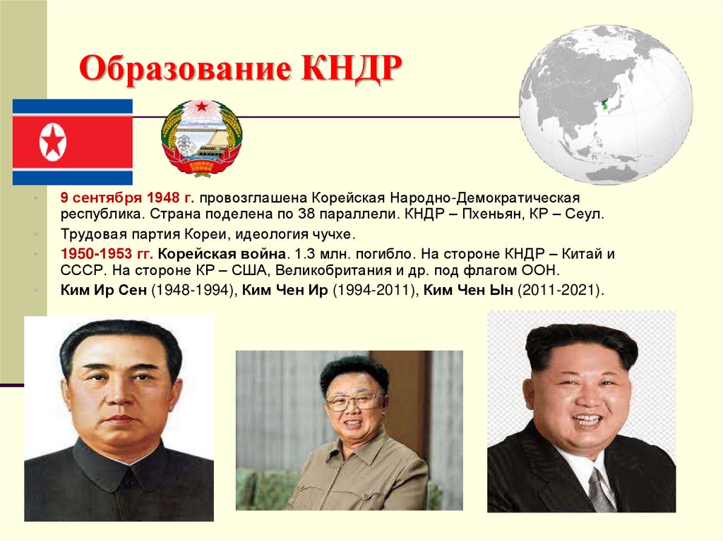 Образование КНДР