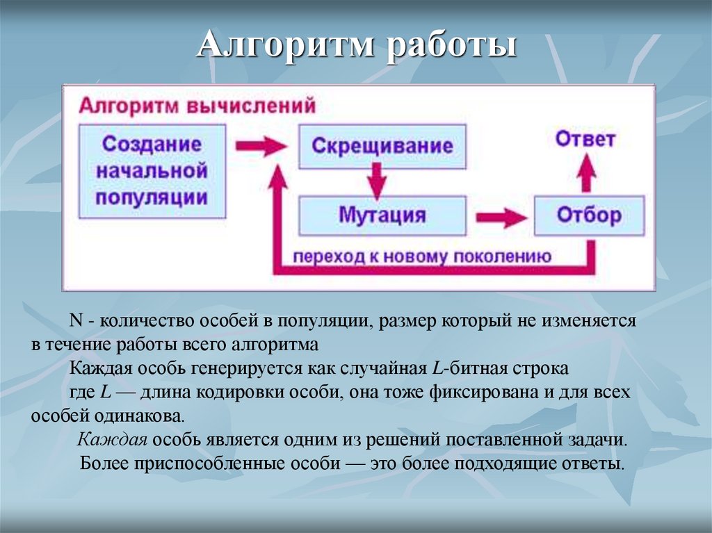 Алгоритм работы