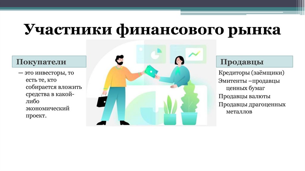 Участники финансового рынка