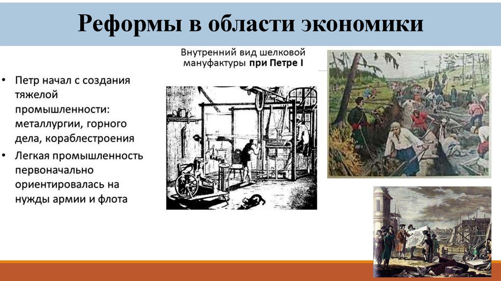 Реформы в области экономики
