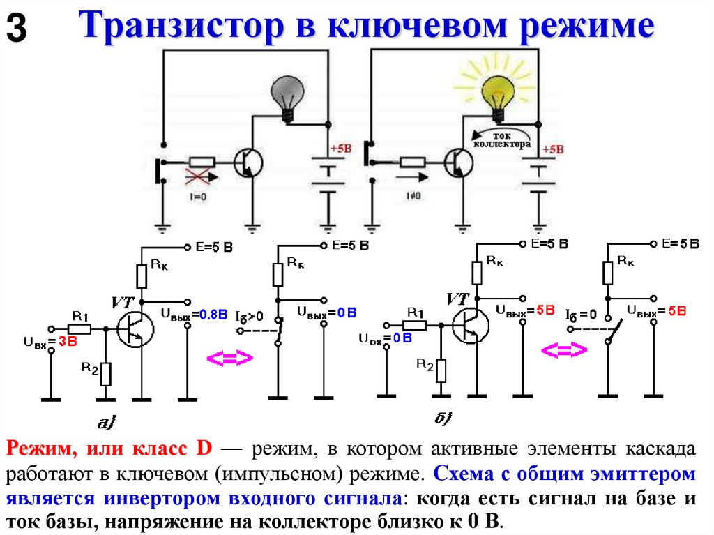 Транзистор в ключевом режиме