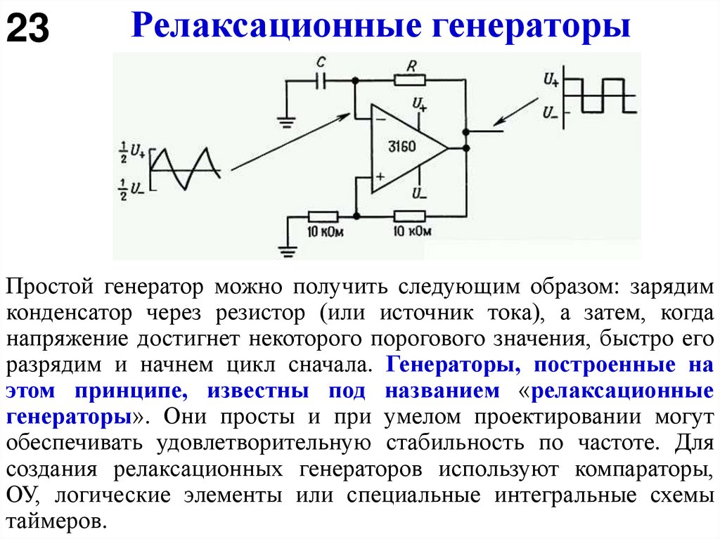 Релаксационные генераторы