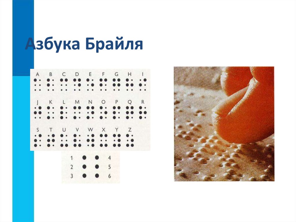 Азбука Брайля