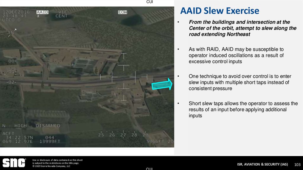 AAID Slew Exercise
