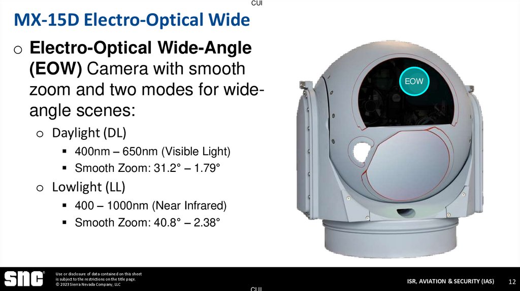 MX-15D Electro-Optical Wide