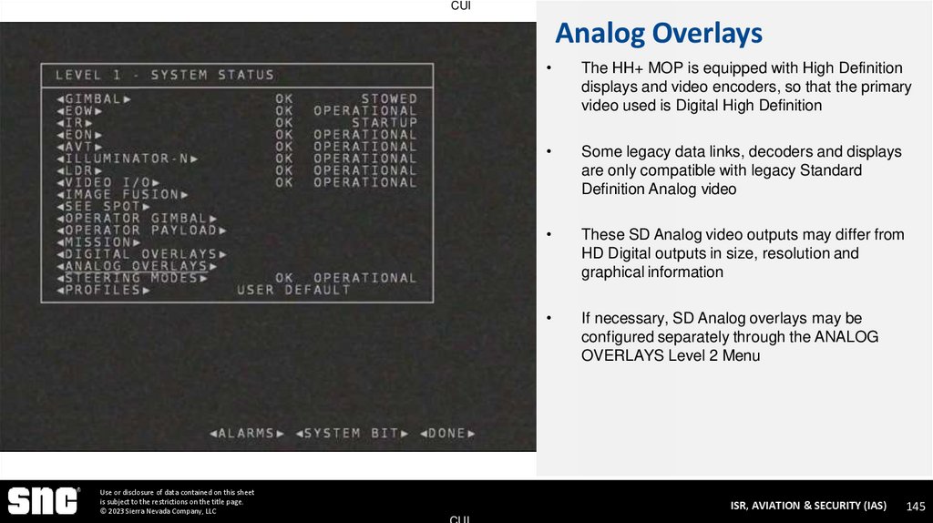 Analog Overlays