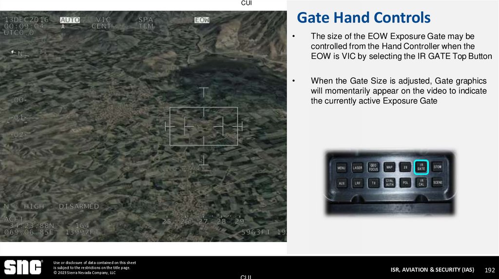 Gate Hand Controls