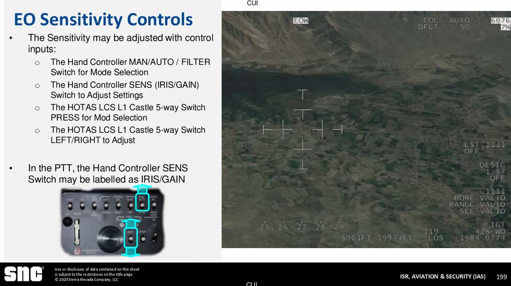 EO Sensitivity Controls