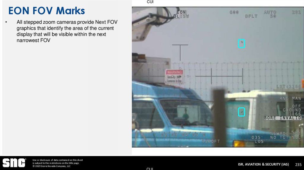 EON FOV Marks
