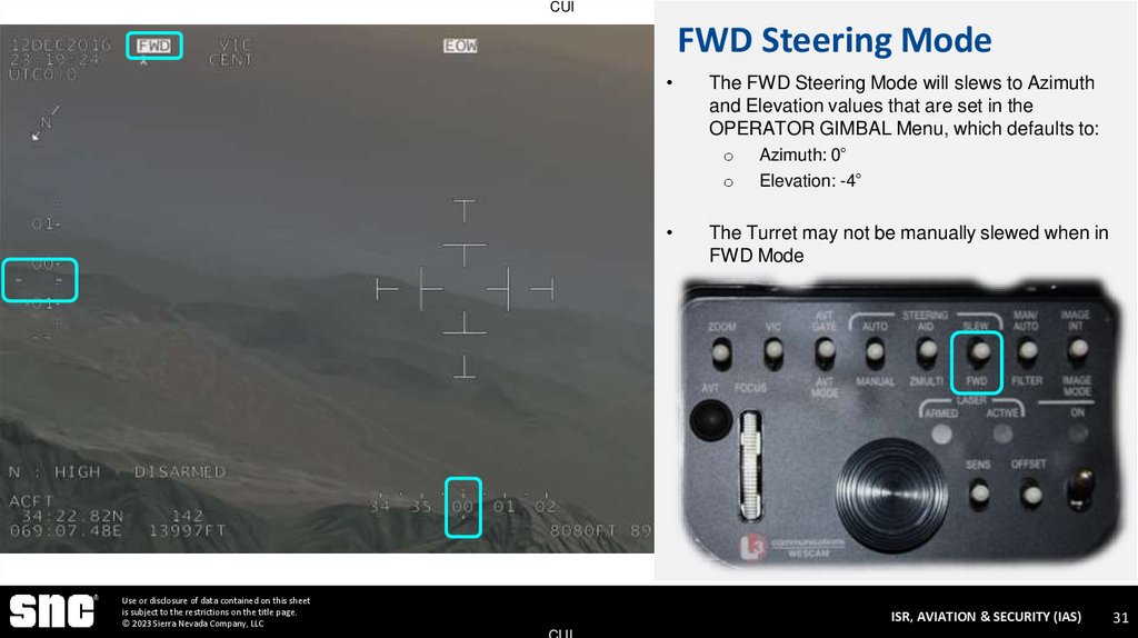 FWD Steering Mode