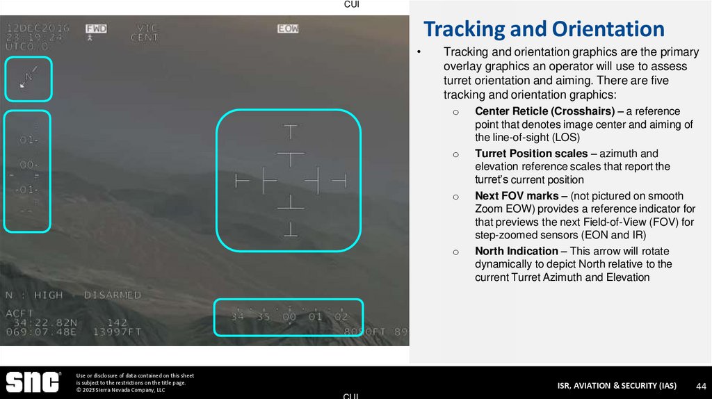Tracking and Orientation