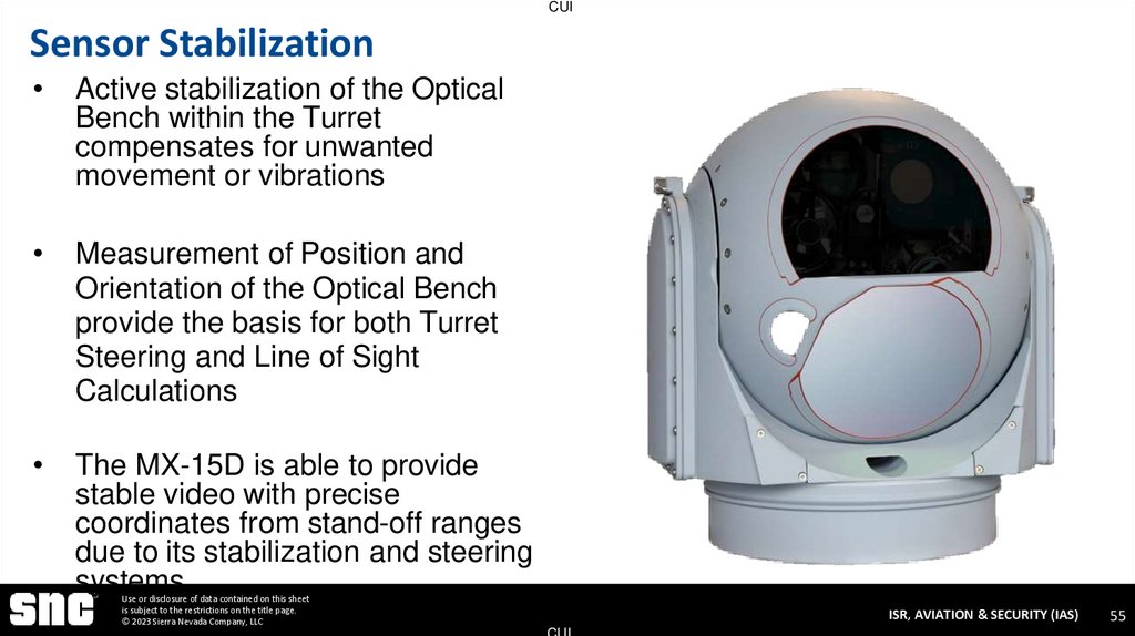 Sensor Stabilization
