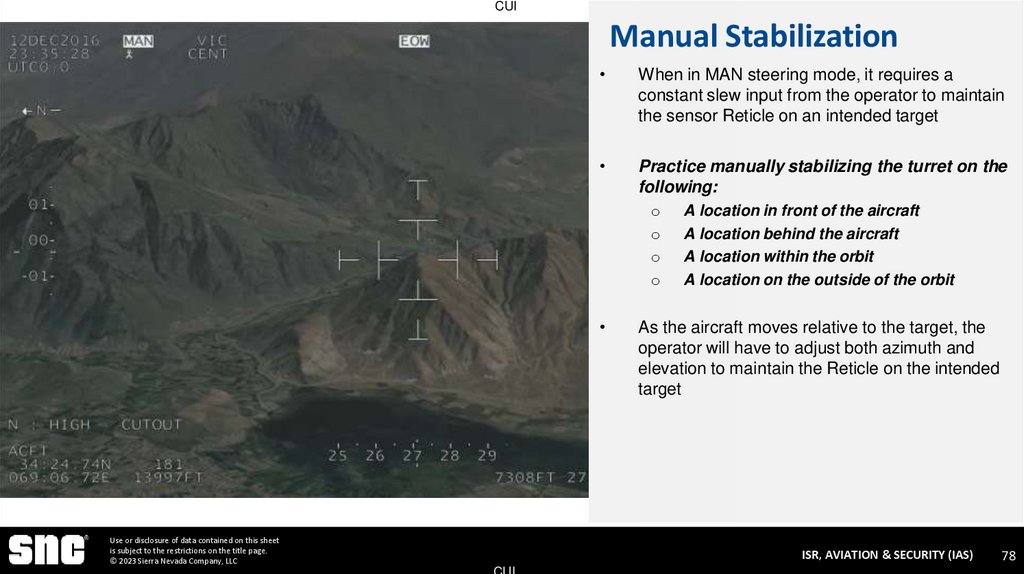 Manual Stabilization