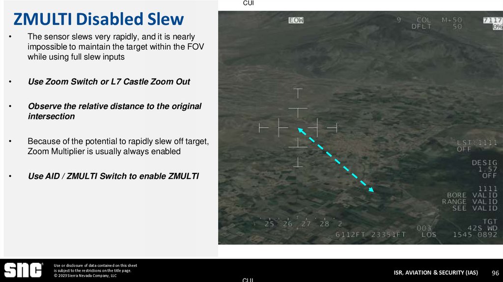 ZMULTI Disabled Slew