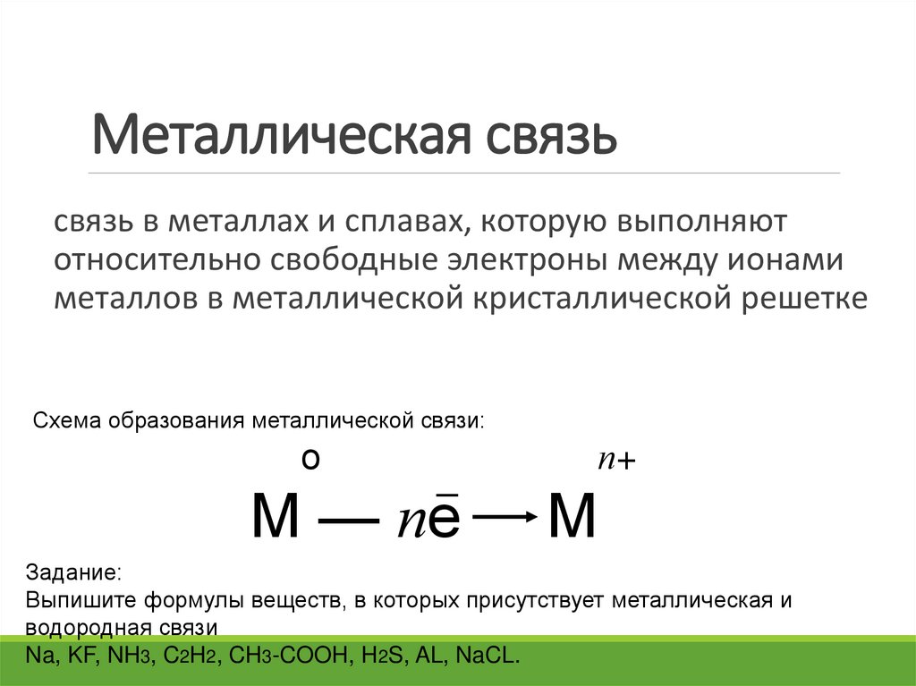 Металлическая связь