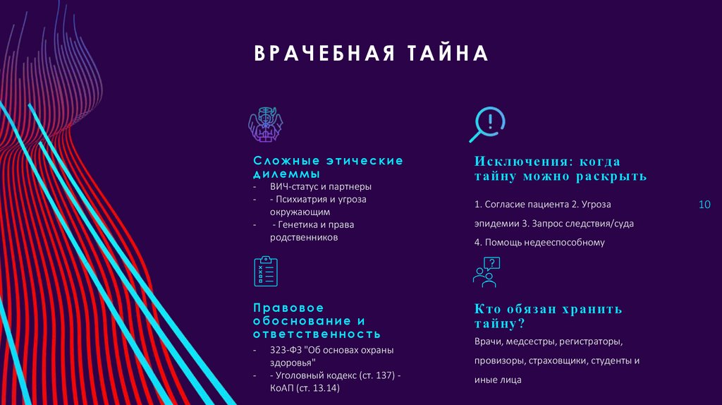 ВРАЧЕБНАЯ ТАЙНА