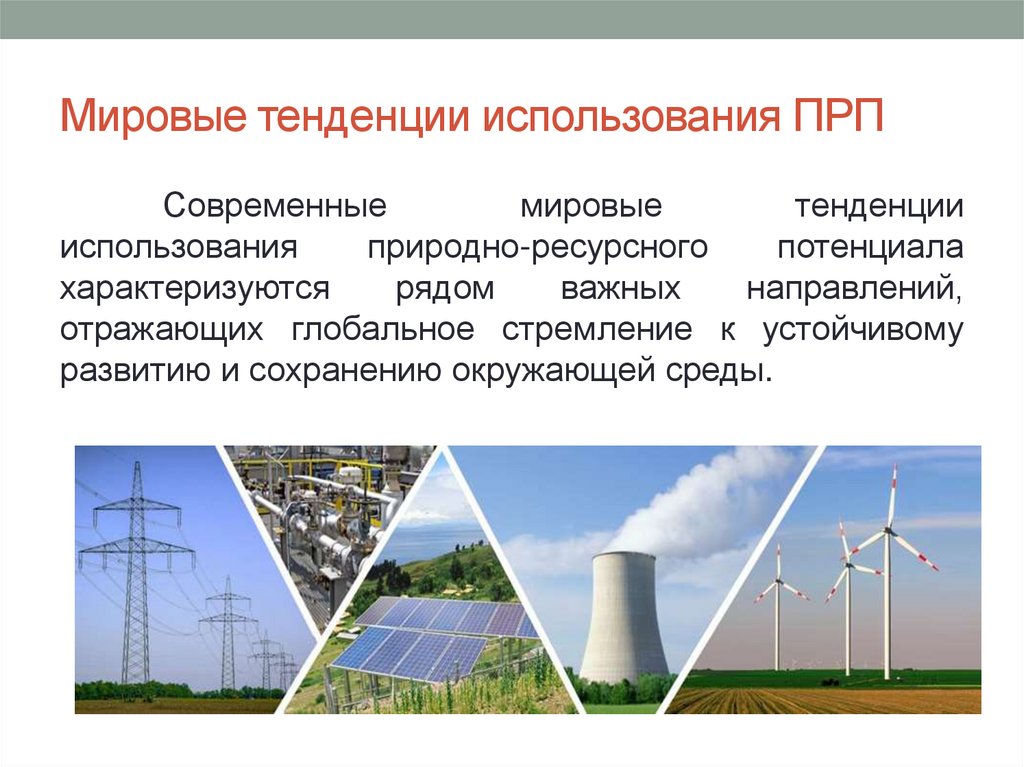 Мировые тенденции использования ПРП