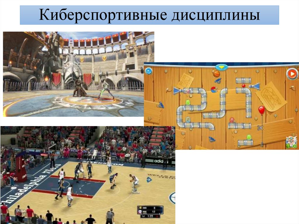 Киберспортивные дисциплины