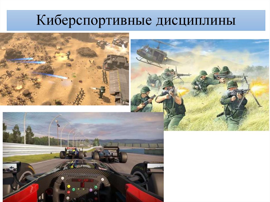 Киберспортивные дисциплины