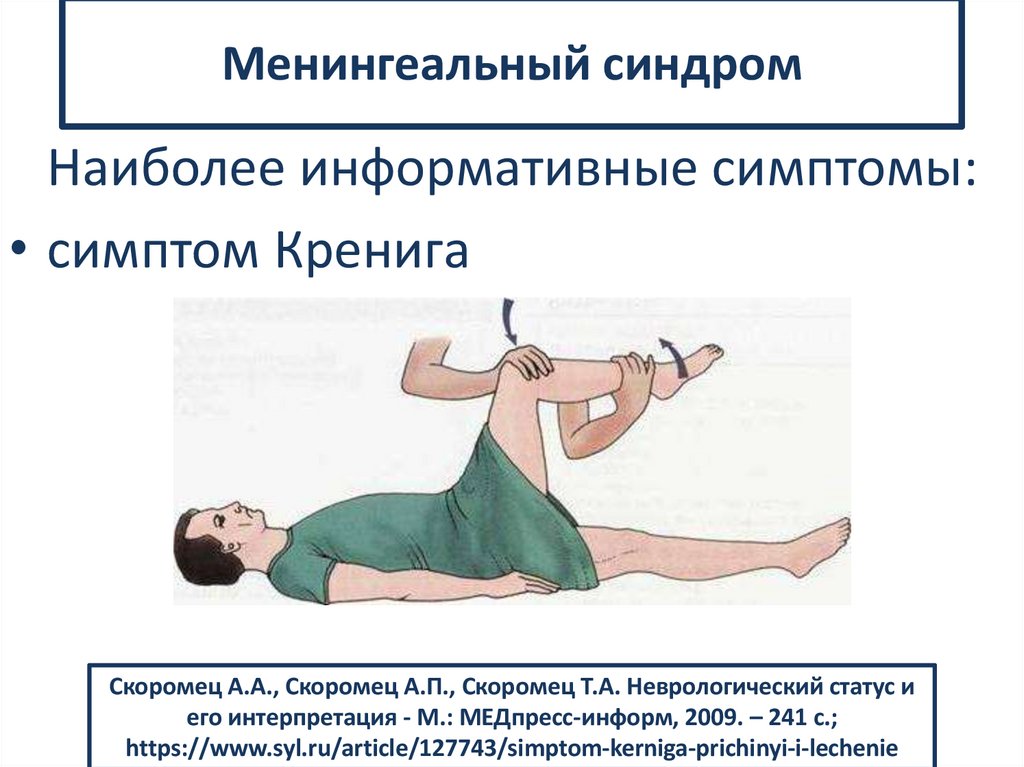 Менингеальный синдром