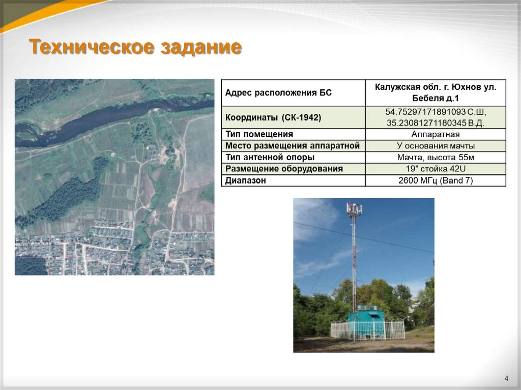 Техническое задание